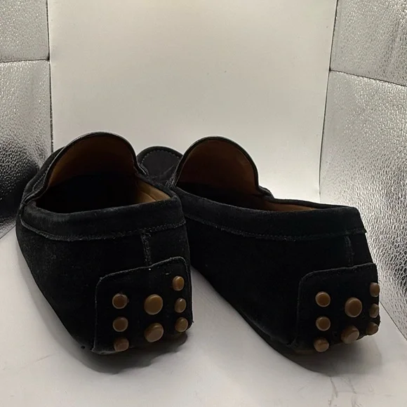 Vintage Gucci Slip On Suede Loafers - Picture 3 of 6